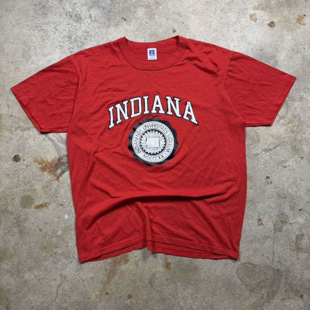 VTG 90s Russell Athletic Indiana University Hoosiers Shirt Size L